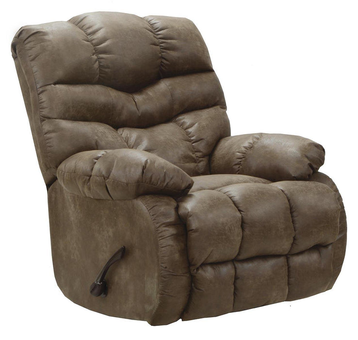 Catnapper Berman Chaise Rocker Recliner in Silt