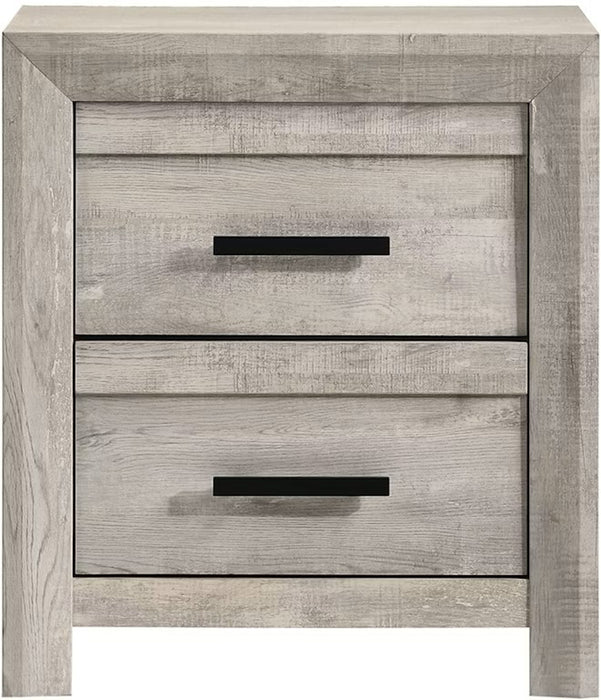 Elements International Ellen Nightstand in White image