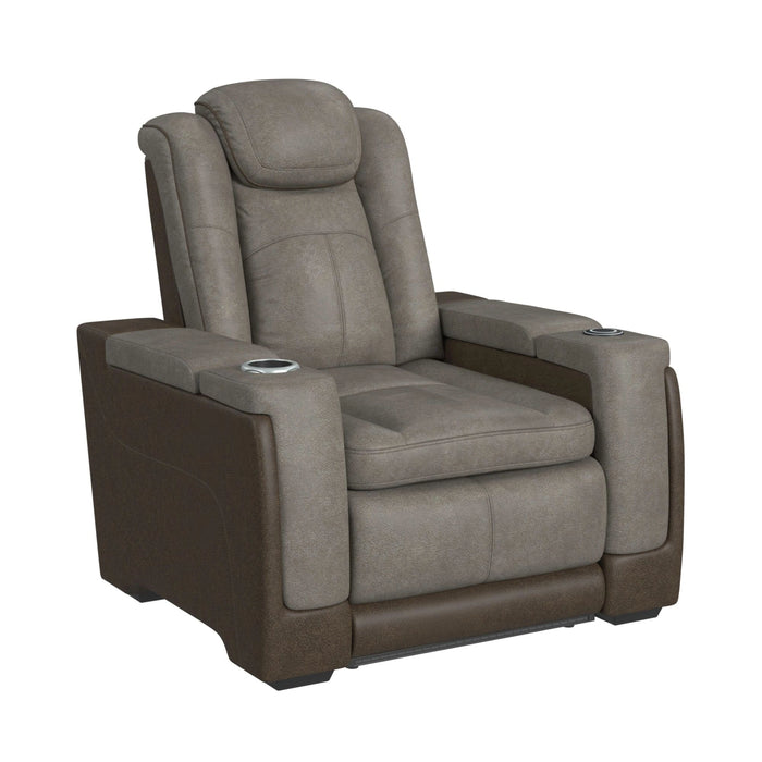 Lantana Power Motion Recliner with Power Headrest, Led, Wireless Charger and Cup Holder