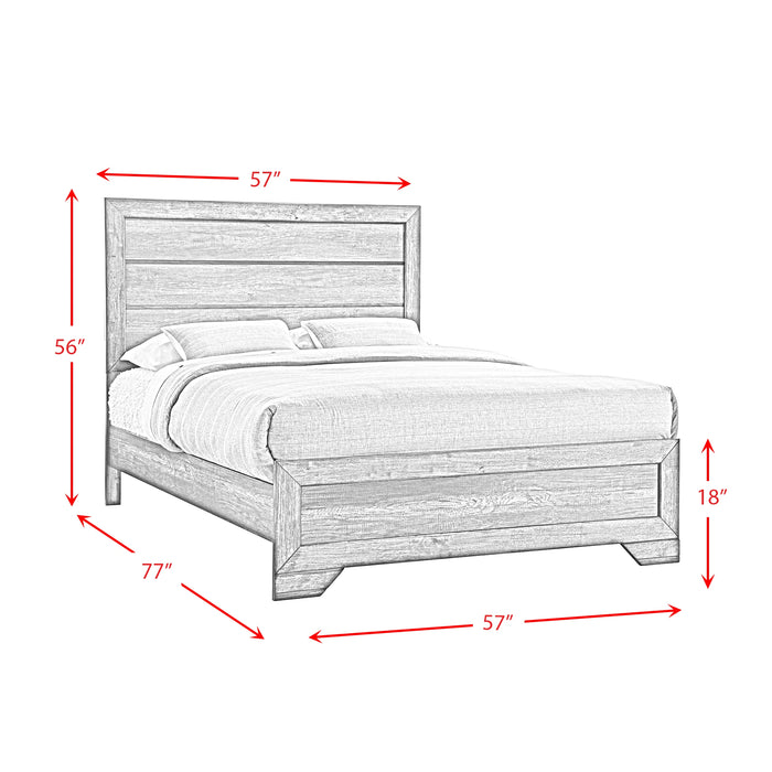 Nathan Bedroom Set with 2 Nightstands