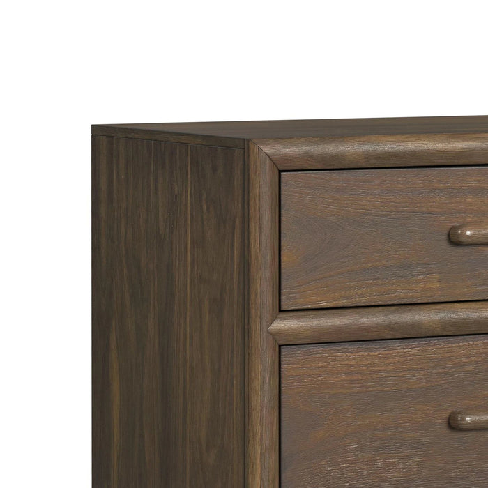 Brisbane Chest with LED in Brown