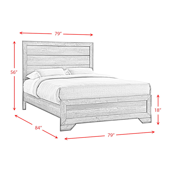 Nathan Bedroom Set with 2 Nightstands