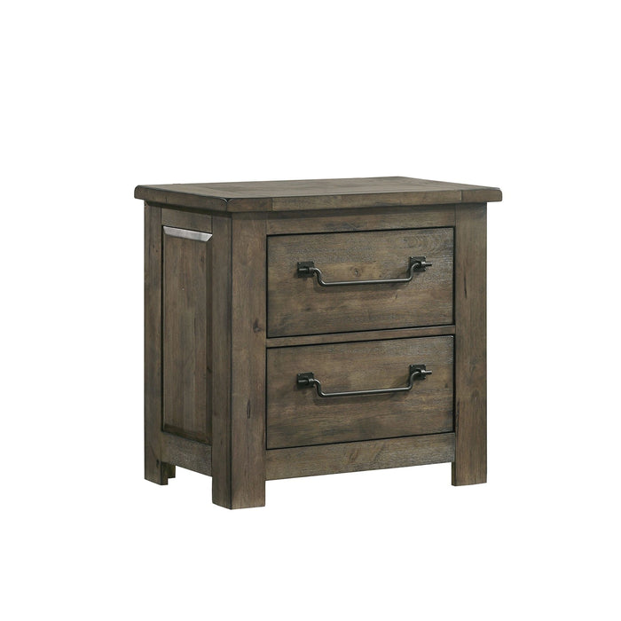Maverick Panel Bedroom Set in Antique Grey
