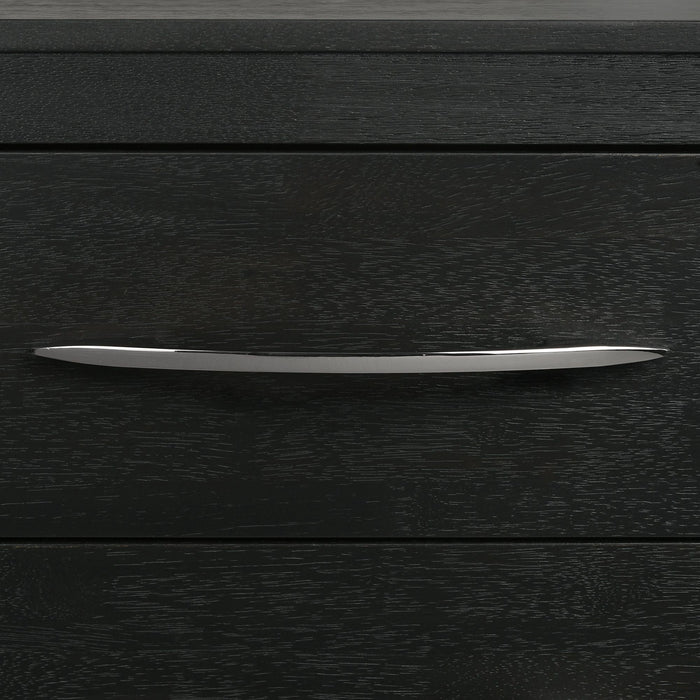 Allan Dresser & Mirror Set in Black