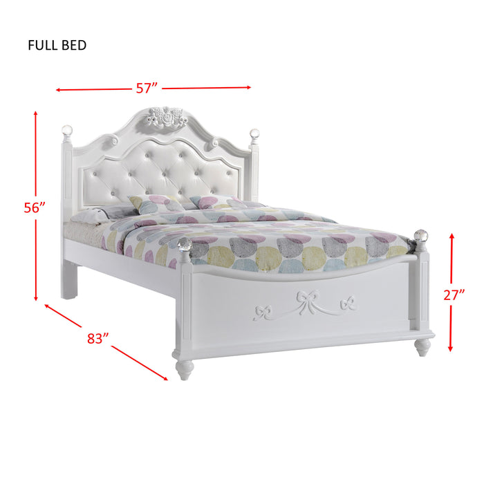 ALANA PLATFORM BEDROOM SET W/ STORAGE TRUNDLE