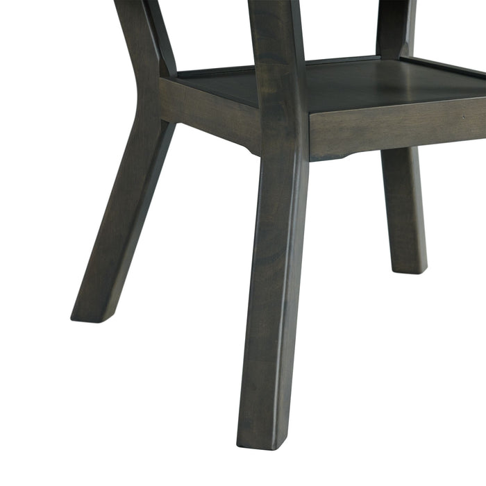 Amherst 5PC Dining Set in Grey-Table & Four Chairs