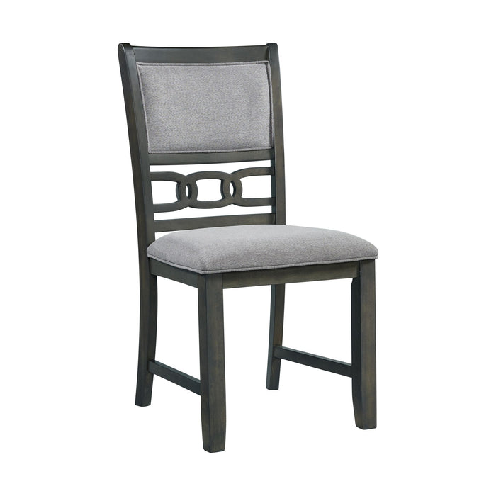 Amherst 5PC Dining Set in Grey-Table & Four Chairs