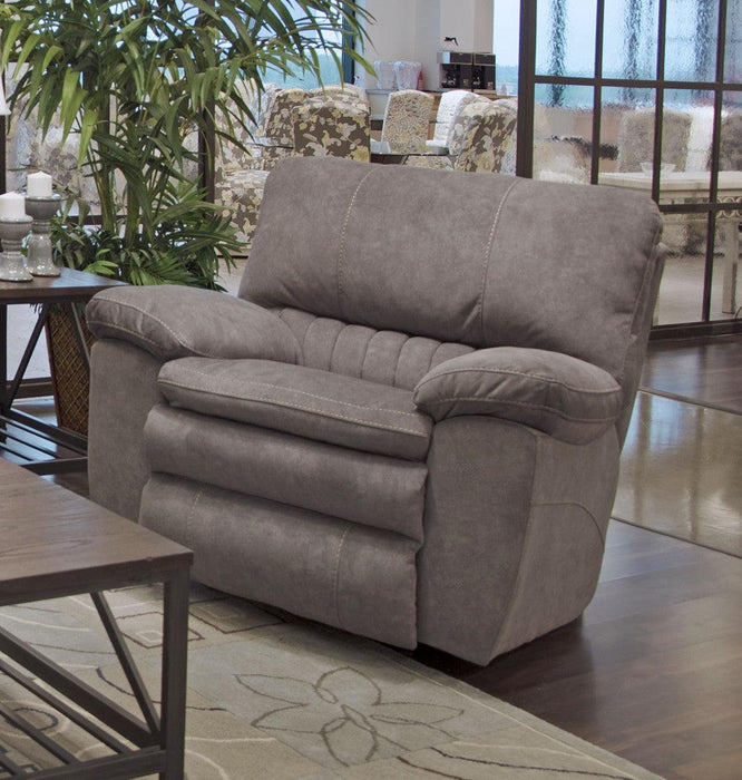 Catnapper Reyes Power Lay Flat Recliner in Graphite 62400-7