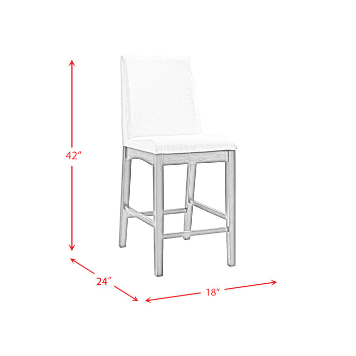 Dapper Rectangular Counter Dining 5PC Set-Table and Four Chairs