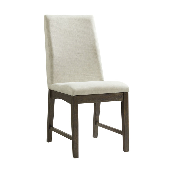 Dapper 5PC Rectangular Standard Height Dining Set in Walnut-Table & Four Chairs