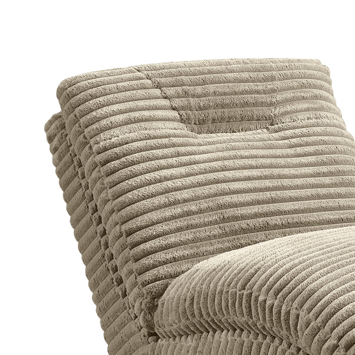 Dominick II Chaise in Masis Taupe