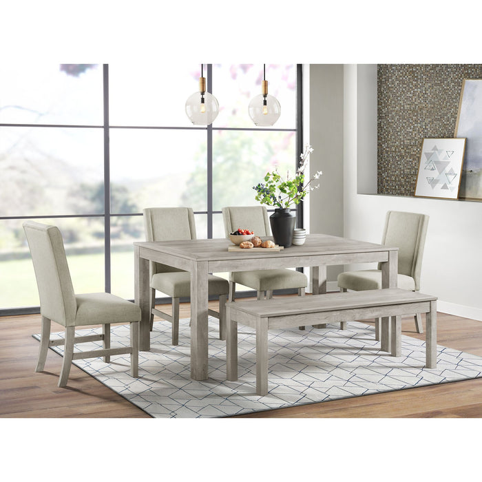 Eleanor Dining Bench in White