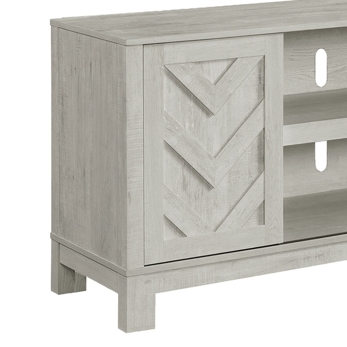 Eleanor 70" TV Stand with Sliding Door in White