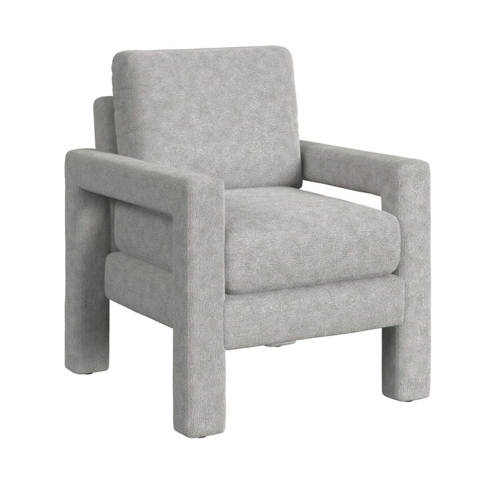 Zoey Chair in Balina Light Grey
