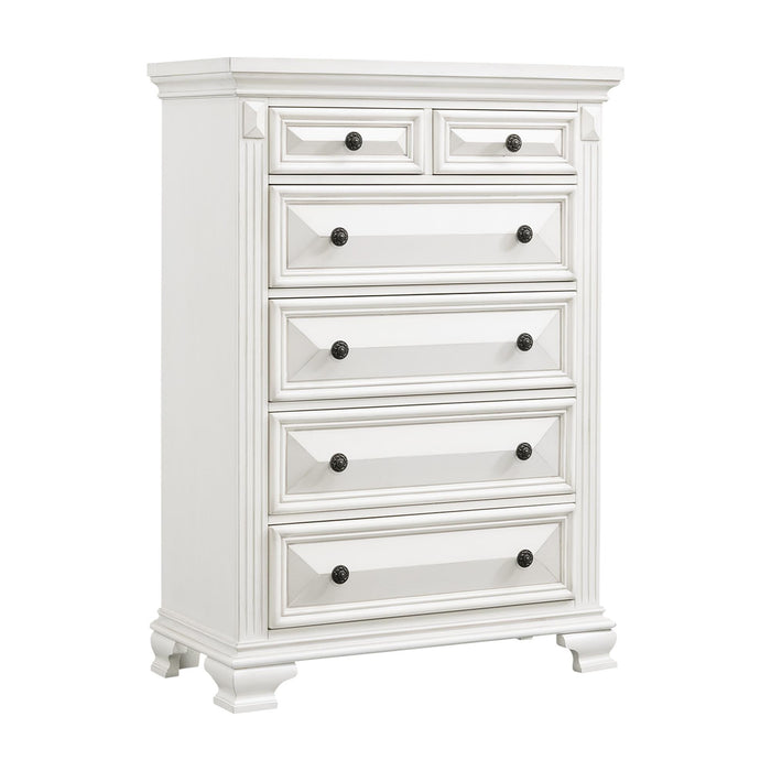 Calloway Chest Antique White Color