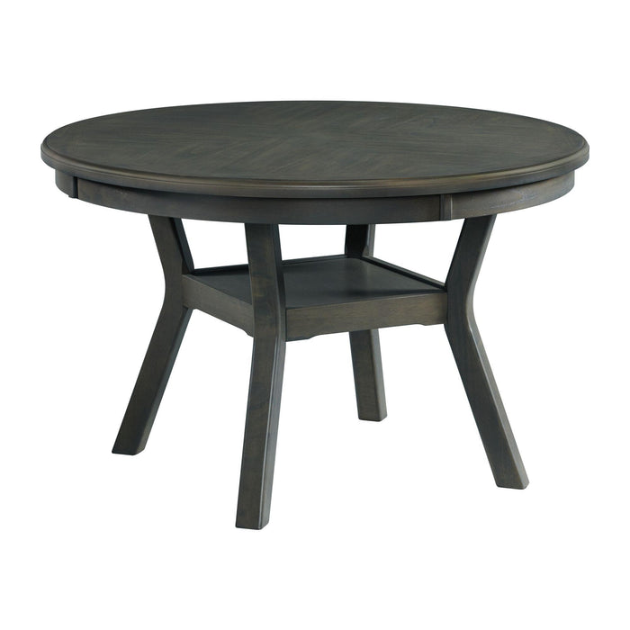Amherst 5PC Dining Set in Grey-Table & Four Chairs