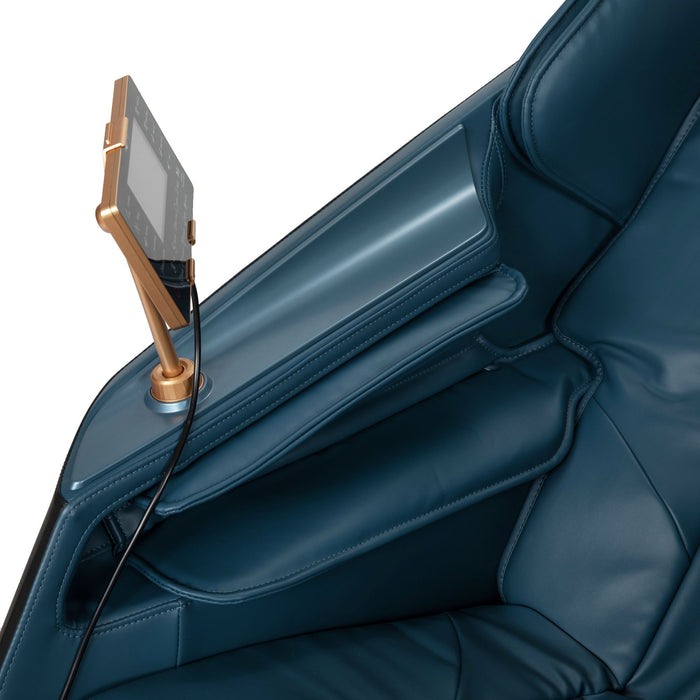 Enrich Massage Chair in Navy PU