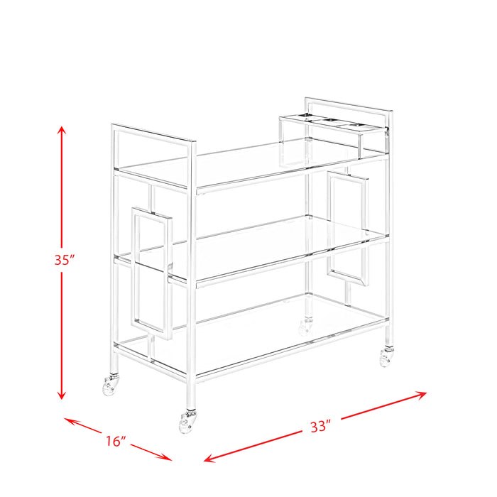 Ezra Serving Cart 3A Packing