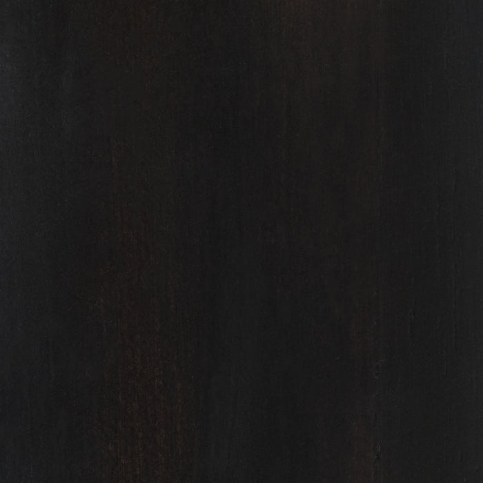 Francesca White Marble Rectangular 5PC Dining Set-Table & Four Black PU Chairs