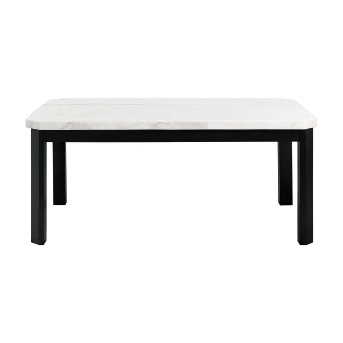 Francesca White Standard Height Dining Table