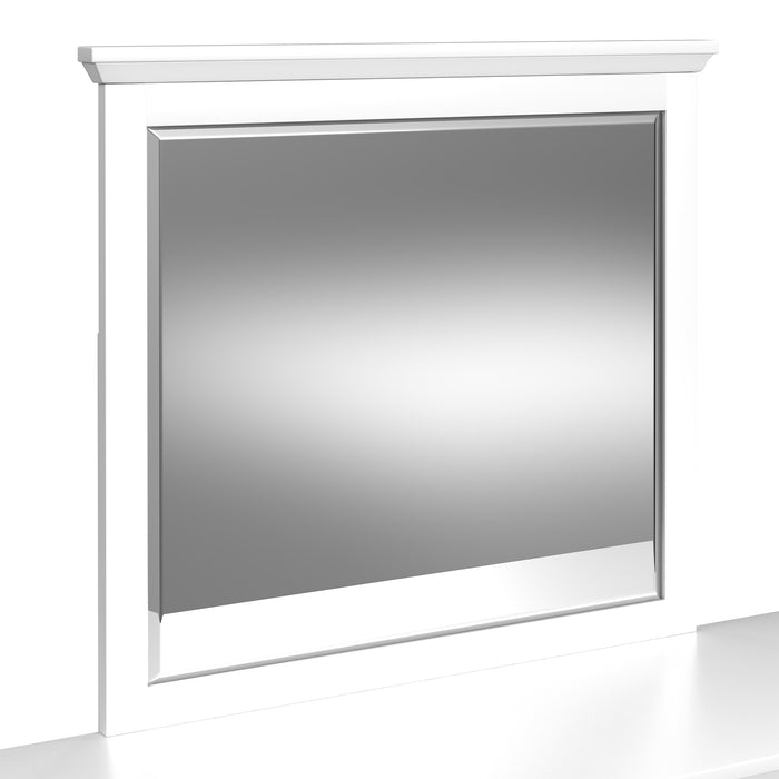 Hampton Kids Loft with Staircase and Desk with Speaker Bedroom Set