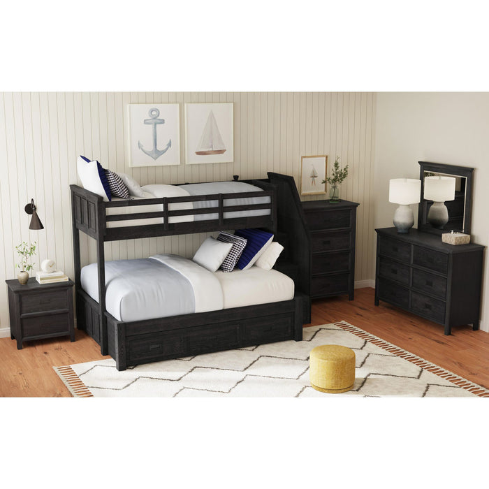 Hampton Kids Over Bunk with Staircase and Trundle