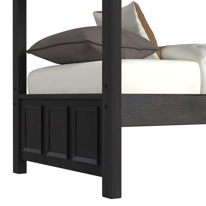 Hampton Kids Over Bunk with Ladder Bedroom Set