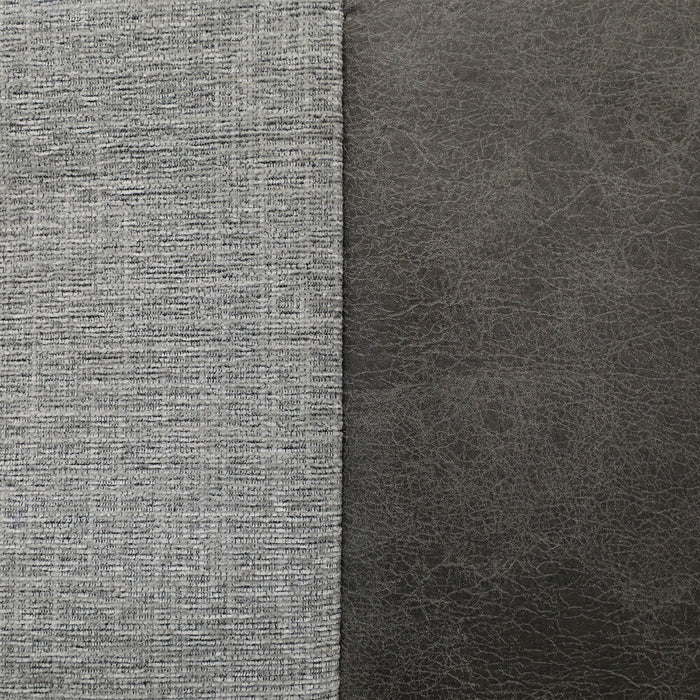 Hornet Motion Loveseat with Console in Rancho Grey