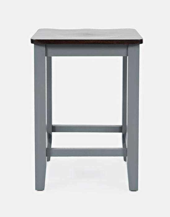 Asbury Park Backless Saddle Stool