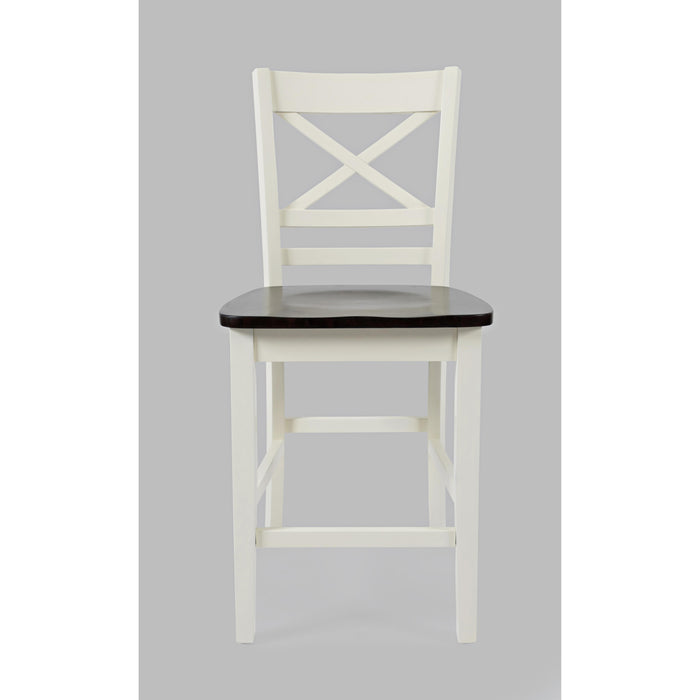 Asbury Park X Back Stool