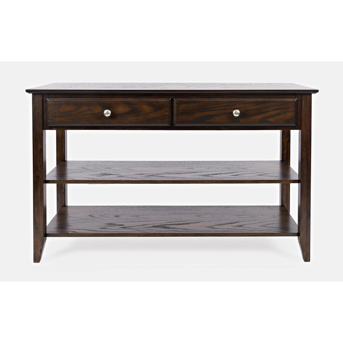 Espresso Sofa Table
