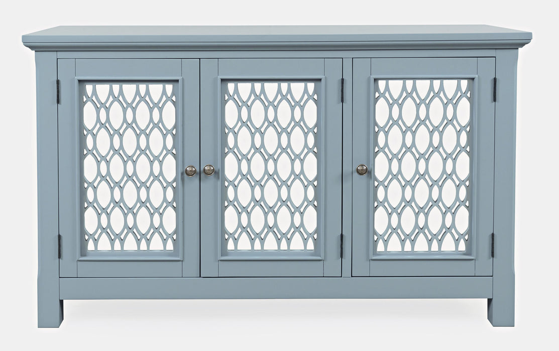 Isabella 54 inch Mirrored Accent Cabinet