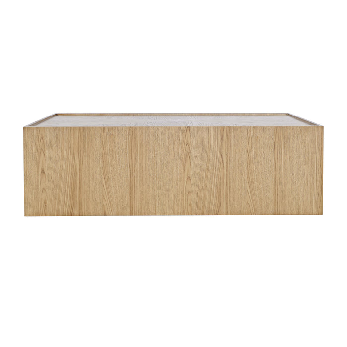Laurel Cr Block CT with Casters Nat