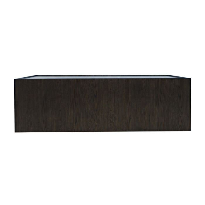 Laurel Cr Block CT with Casters Nat