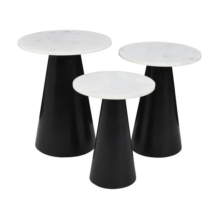 Nolan Marble Bunching Tables