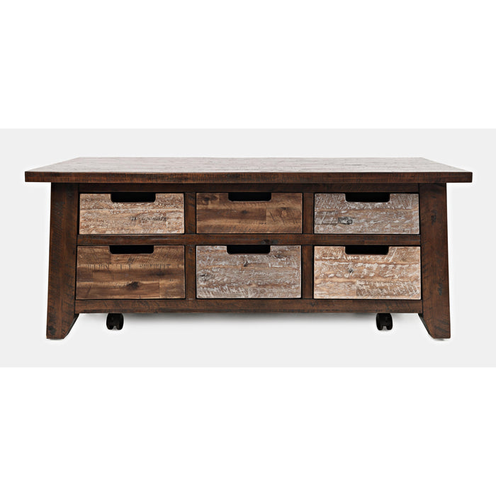 Painted Canyon Box Coffee Table