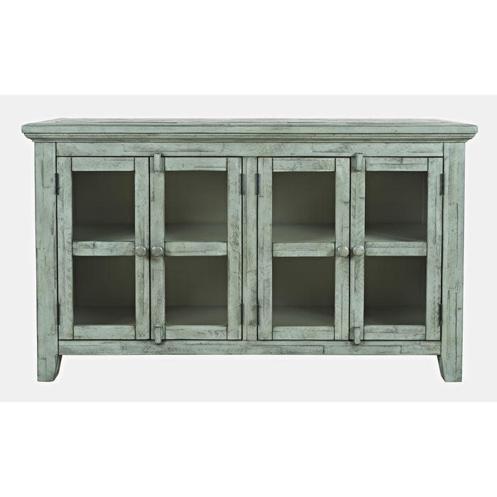 Rustic Shores 4 Door Low Cabinet