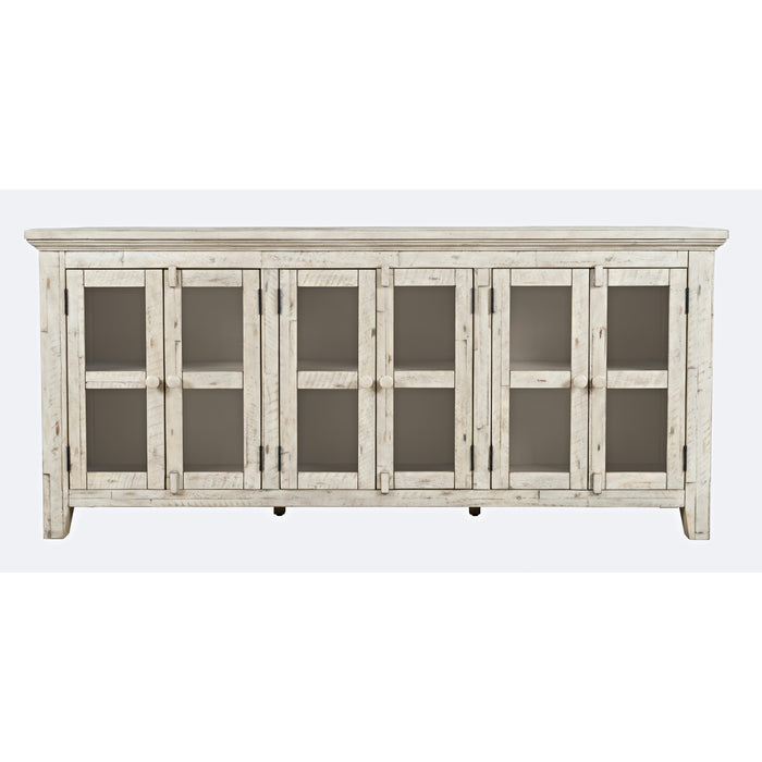 Rustic Shores 6 Door Low Cabinet