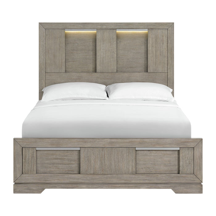 Kelis Panel Bed with LED