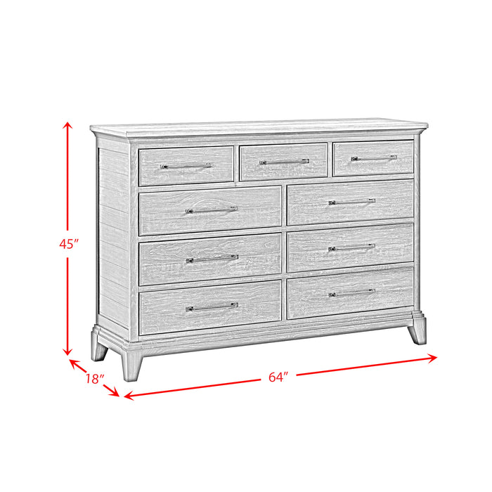 Montrose Dresser in Espresso & Brown