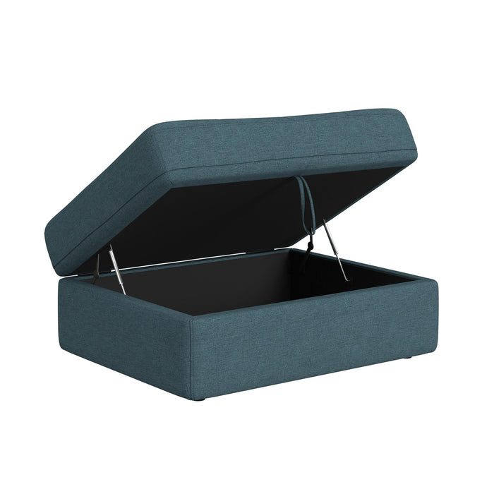 Options One 9PC Living Room Set in Palmer Plus Teal