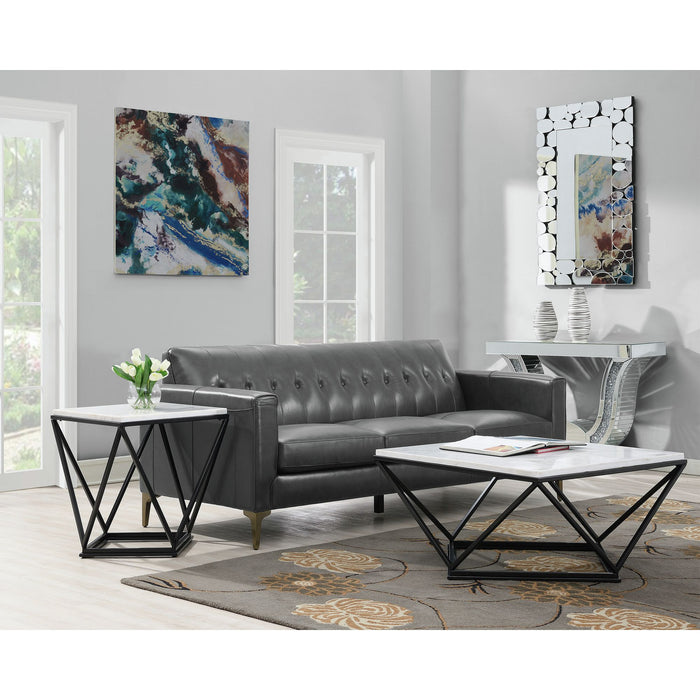 Riko 2PC Occasional Table Set-Coffee Table & End Table