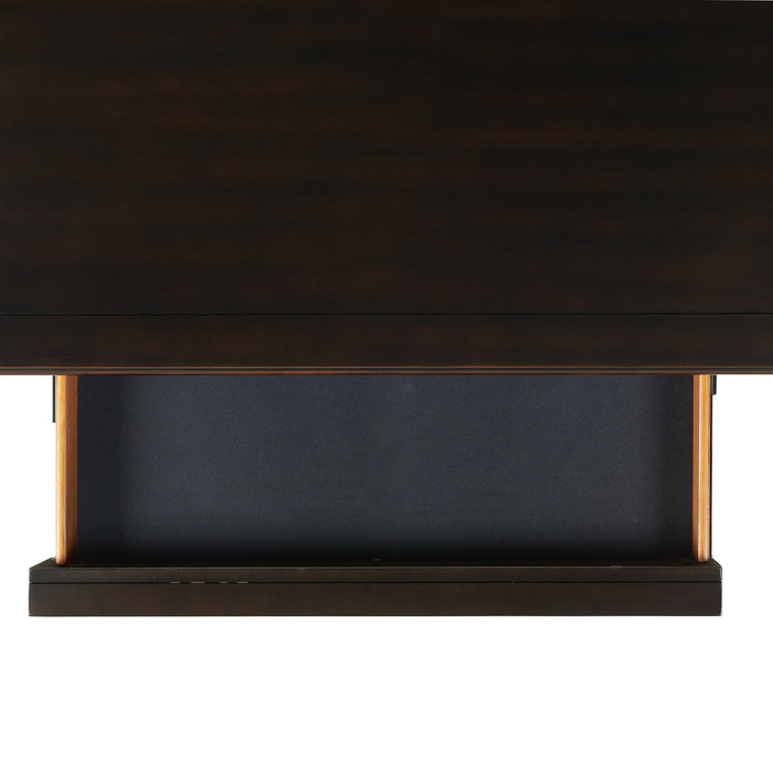 Slater Platform Storage Bedroom Set Black