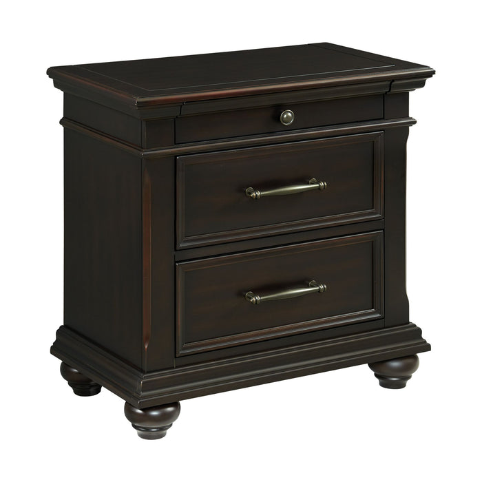 Slater Platform Storage Bedroom Set Black