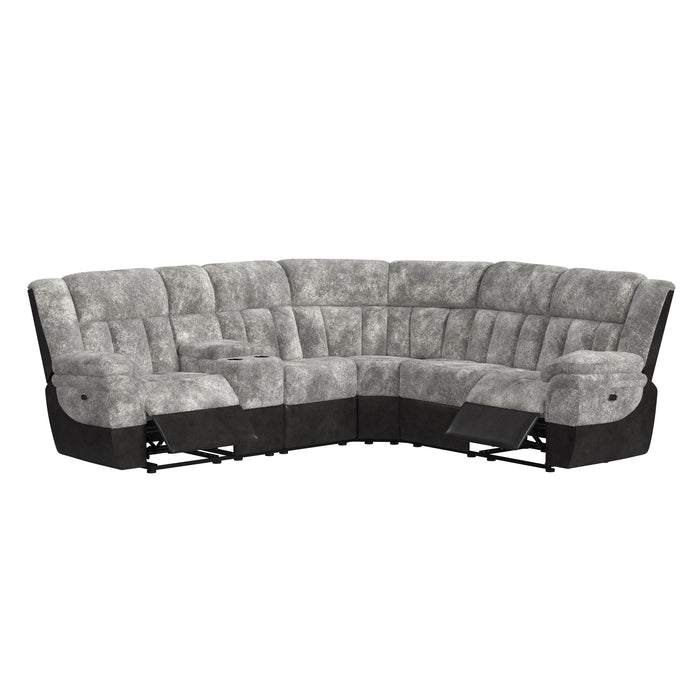Santorini Armless Chair in Dillon/Shire Grey