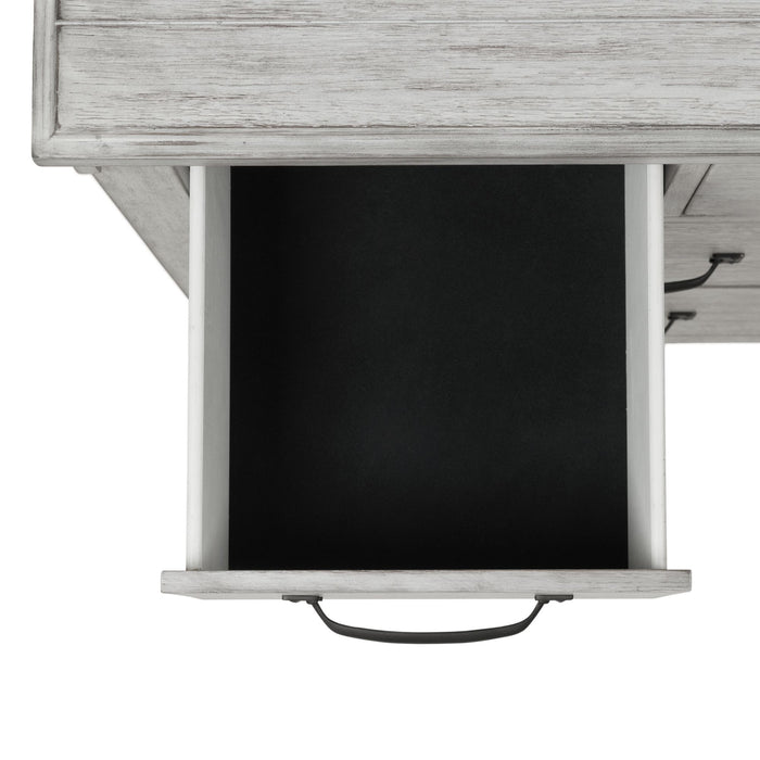 Scott Dresser & Mirror Set White Finish