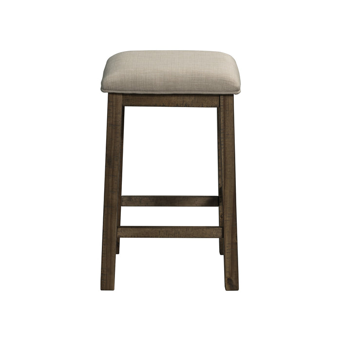 Stone Occasional Bar Table Single Pack Gray Finish (Table + Three Stools)
