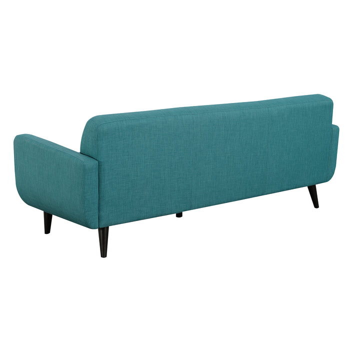 Hadley 4480 Sofa Heirloom Teal w/No Pillow