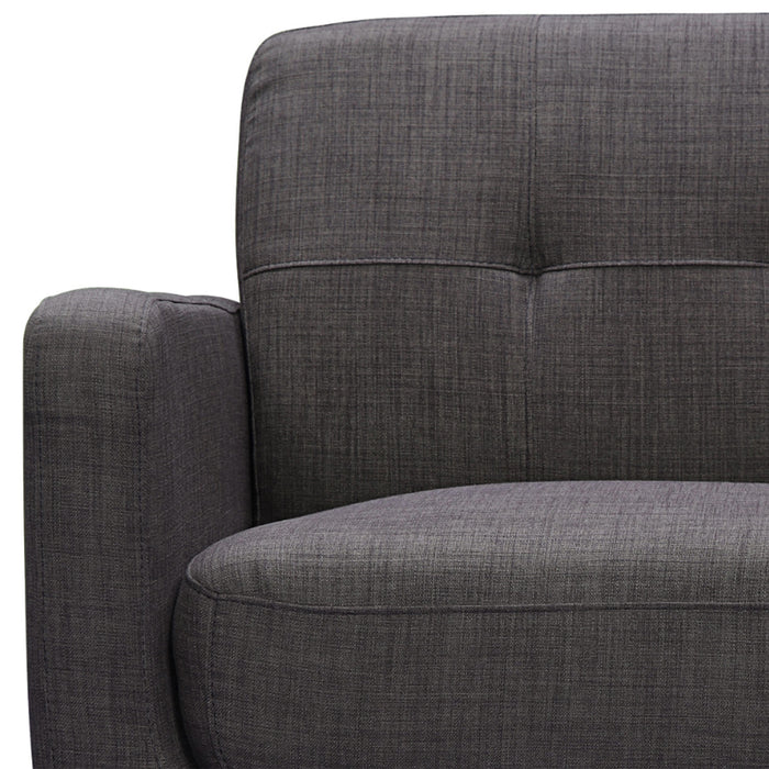 Hadley 4480 KD Sofa Heirloom Charcoal w/No Pillows