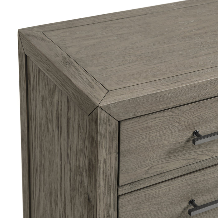 Versailles Contemporary 3-Drawer Nightstand